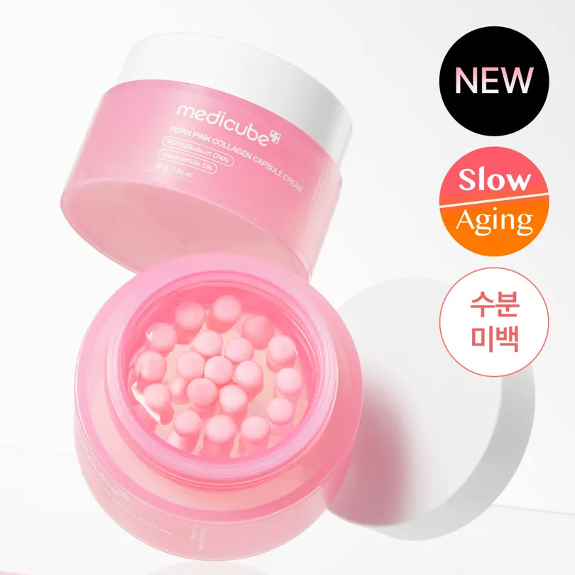 Medicube Salmon DNA PDRN Pink Collagen Capsule Cream