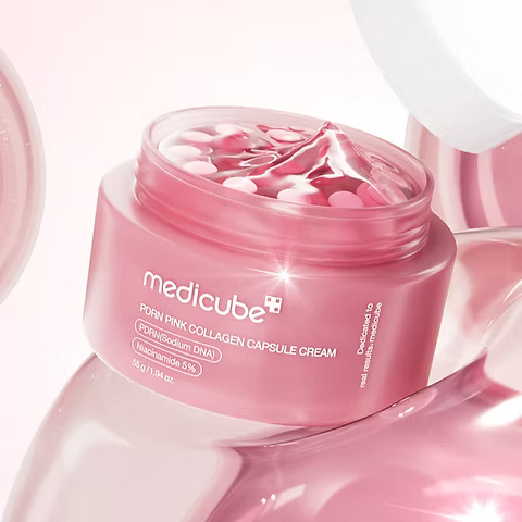 Medicube Salmon DNA PDRN Pink Collagen Capsule Cream