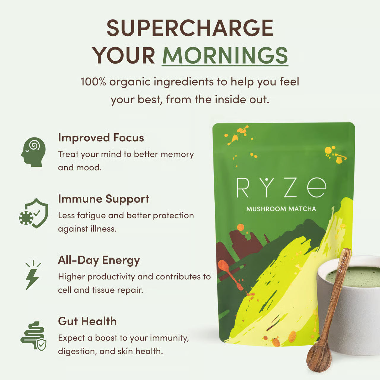 RYZE Mushroom Matcha